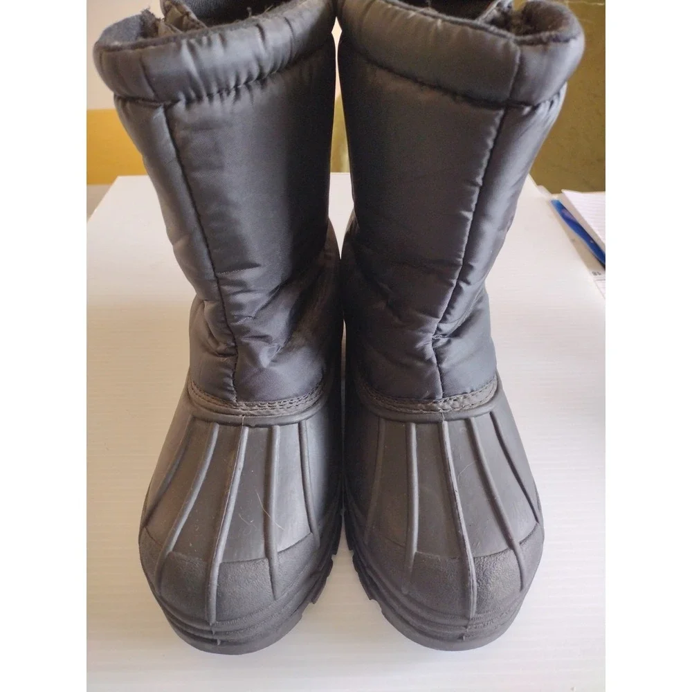 Alpine Design Snow Crusher II Kids Nylon Pac Boots Boy's‎ Size 4 Water Resistant